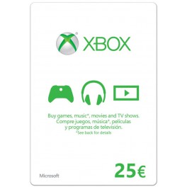 Xbox Live 25 Euros - X360