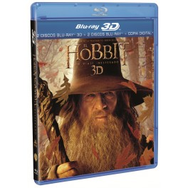 El hobbit: Un viaje inesperado BR3D (3DISC)