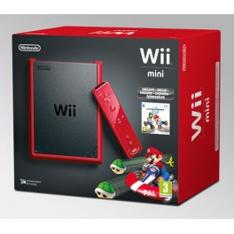 Consola Wii Mini Roja + Mario Kart
