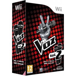 La Voz Vol. 2 + Dos Micrófonos - Wii