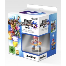 Super Smash Bros + Amiibo Mario - Wii U