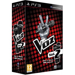 La Voz Vol. 2 + Dos Micrófonos - PS3