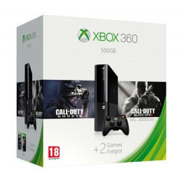 Consola Xbox 360 500GB + CoD Ghosts + CoD Black Op