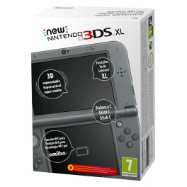 New 3DS XL Negro Metálico