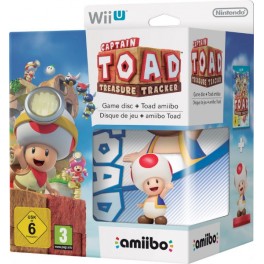 Captain Toad Treasure Tracker + Amiibo Toad - Wii