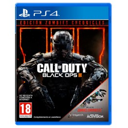 Call of Duty Black Ops 3 + Zombie Chronicles - PS4