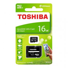 Memoria Toshiba MicroSDHC 16GB CL10 R100