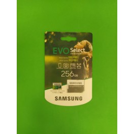 TARJETA MICROSD 256GB SAMSUNG EVO SELECT+ ADAP
