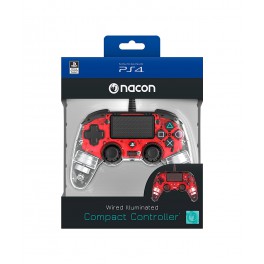 Mando Nacon Red Light (Cable) LCD - PS4
