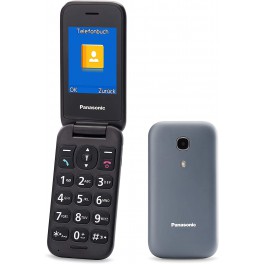 Teléfono Panasonic KX-TU400 Gris 2,4"